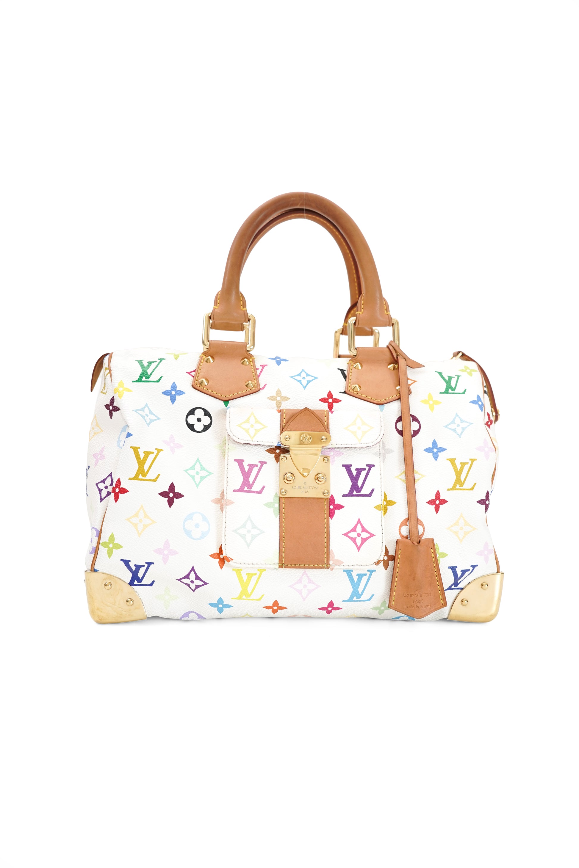 Louis Vuitton x Takashi Murakami 2003 Monogram Speedy 30 handbag M92643