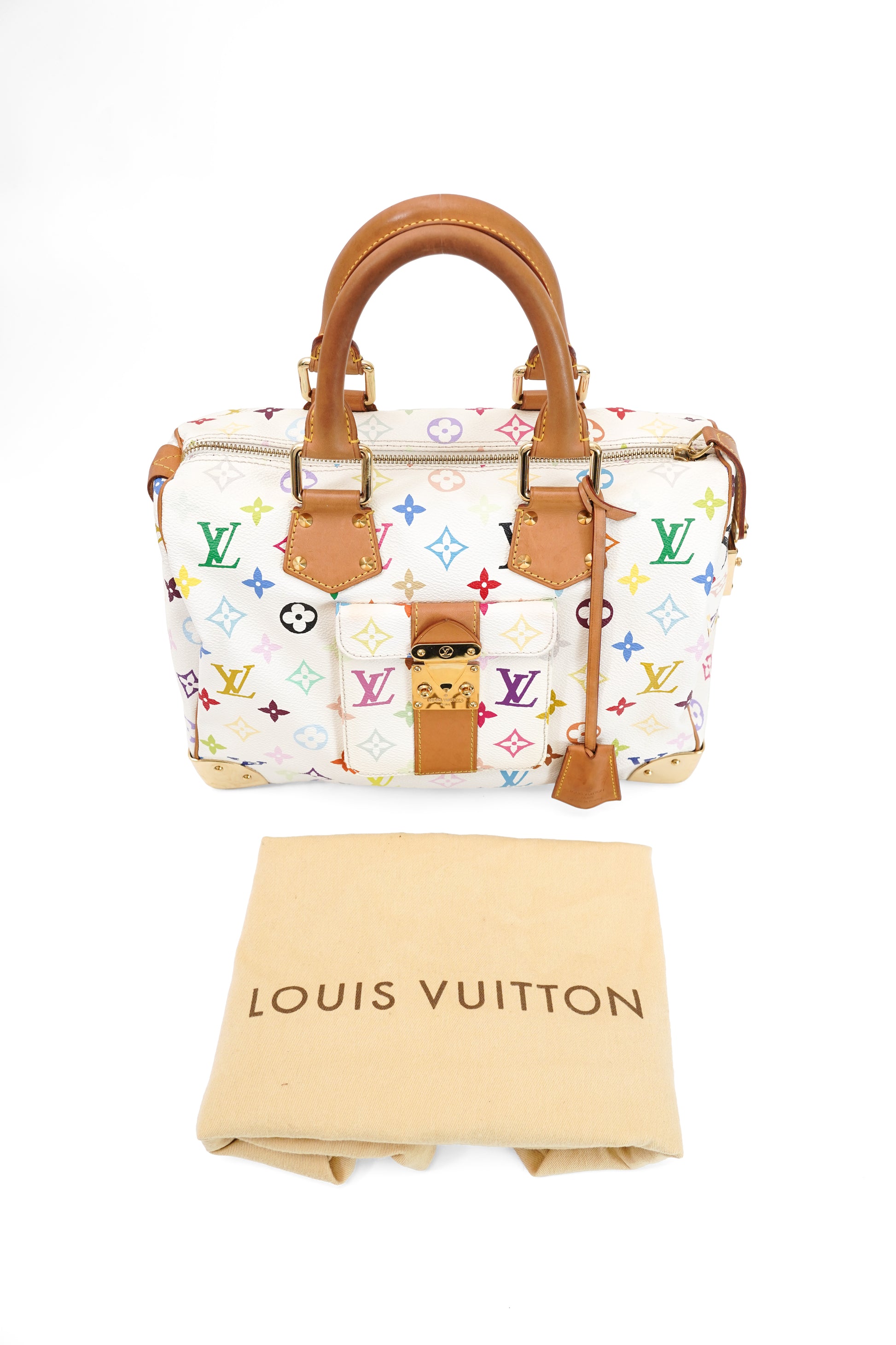 Louis Vuitton x Takashi Murakami 2003 Monogram Speedy 30 handbag M92643