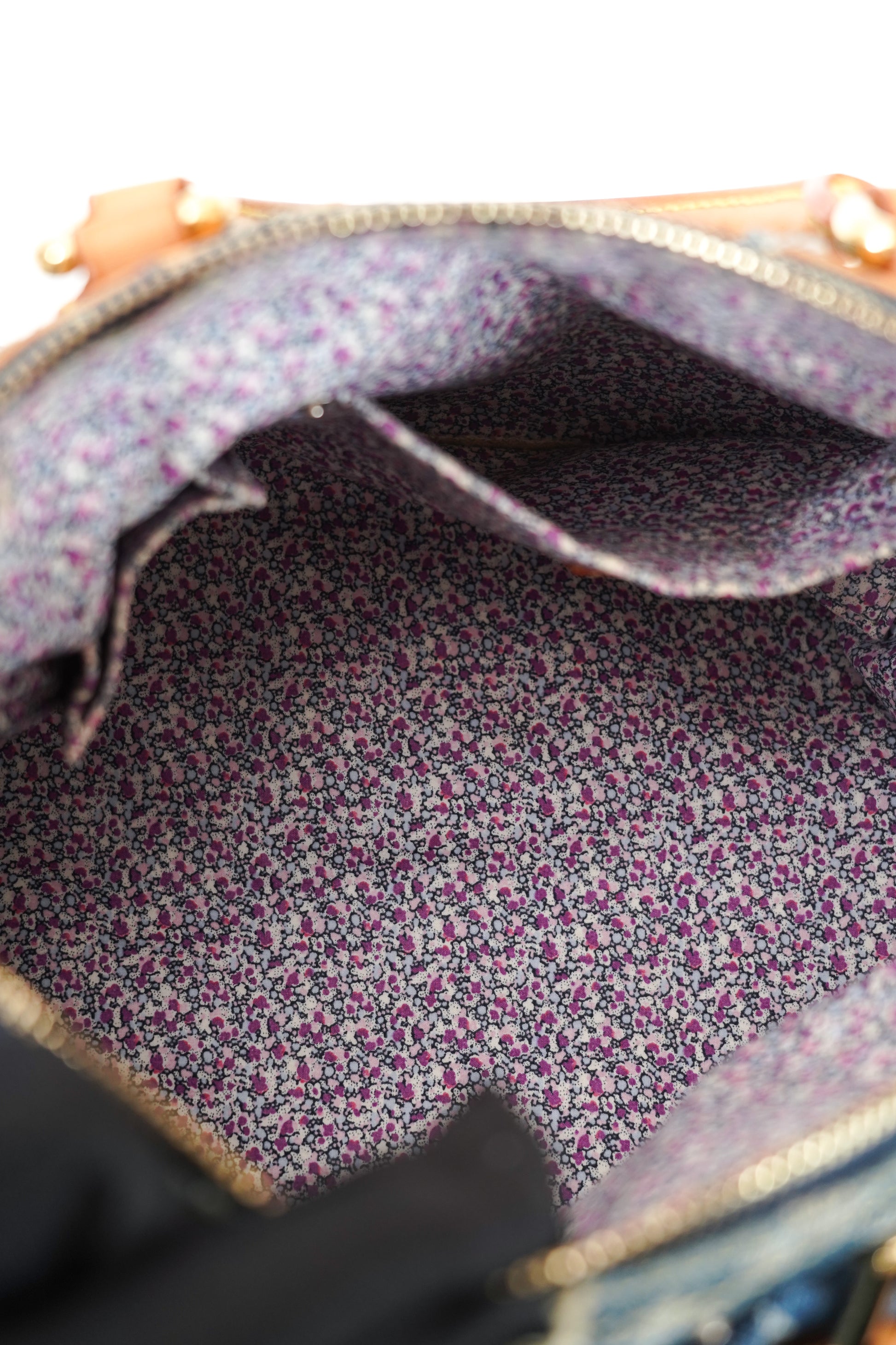 Louis Vuitton Denim Patchwork Speedy 30 Bag Limited Edition