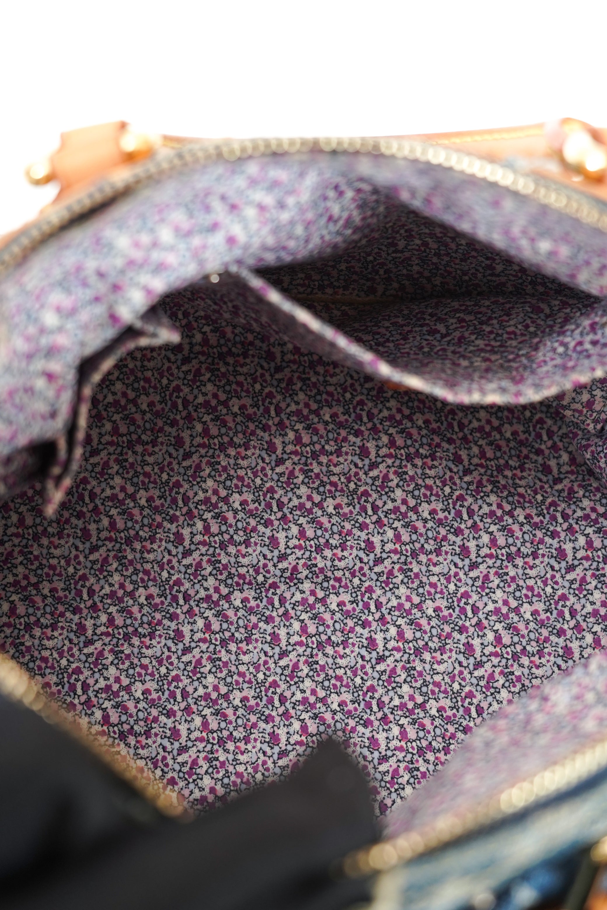 Louis Vuitton Denim Patchwork Speedy 30 Bag Limited Edition