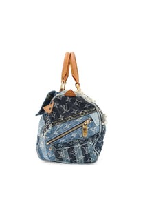 Louis Vuitton Denim Patchwork Speedy 30 Bag Limited Edition