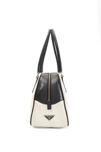 Prada White Bowling Bag