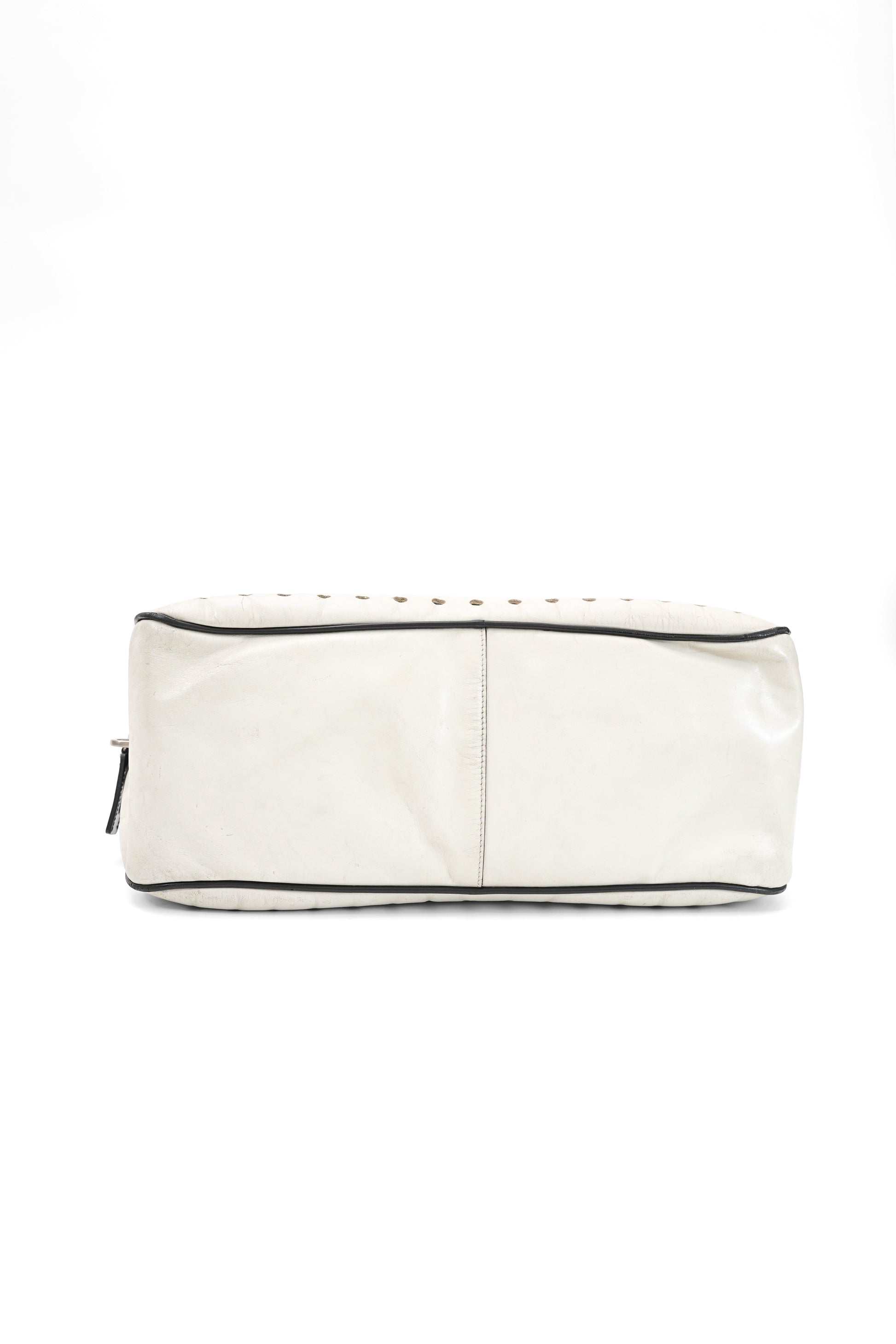 Prada White Bowling Bag