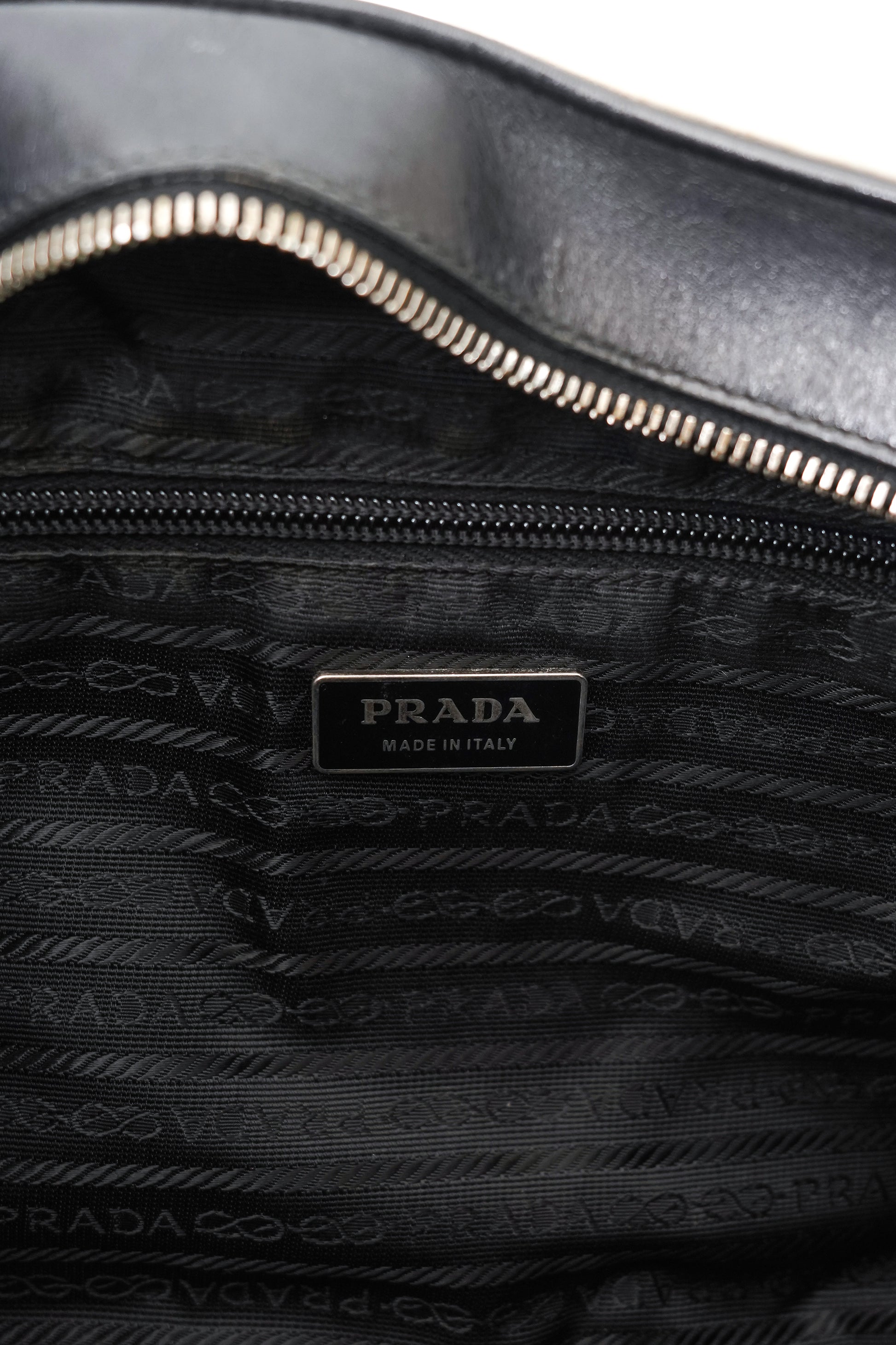 Prada White Bowling Bag