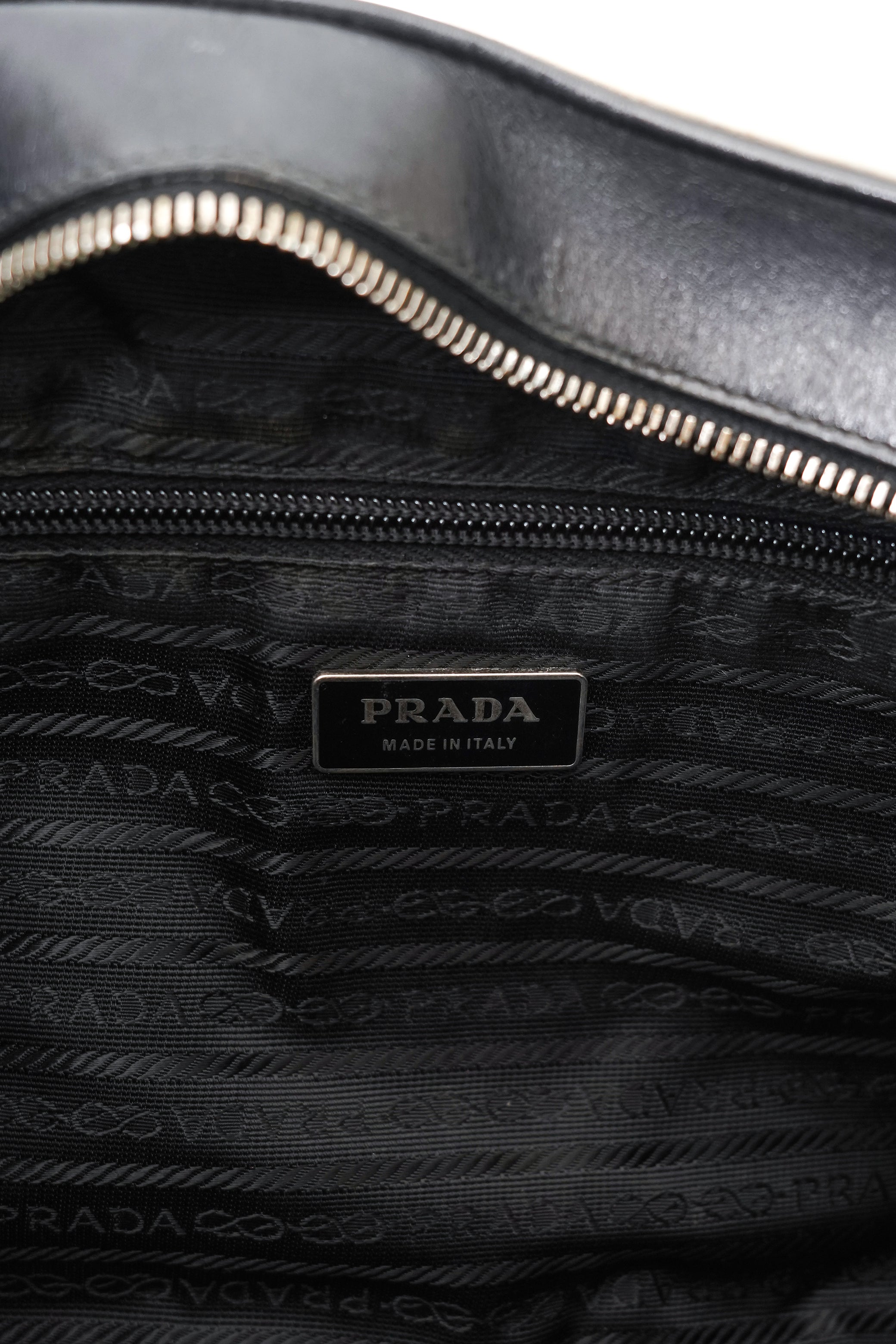 Prada White Bowling Bag