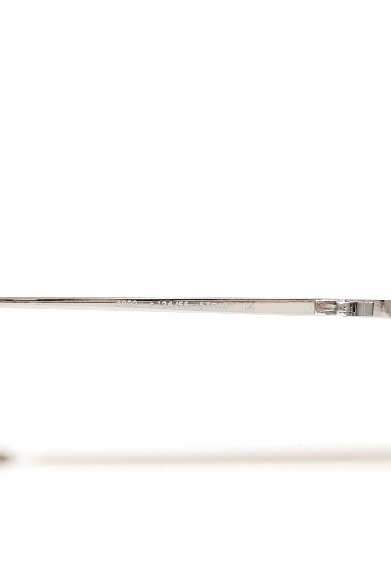 Vintage Chanel Light Blue Gradient Rimless Sunglasses 4002