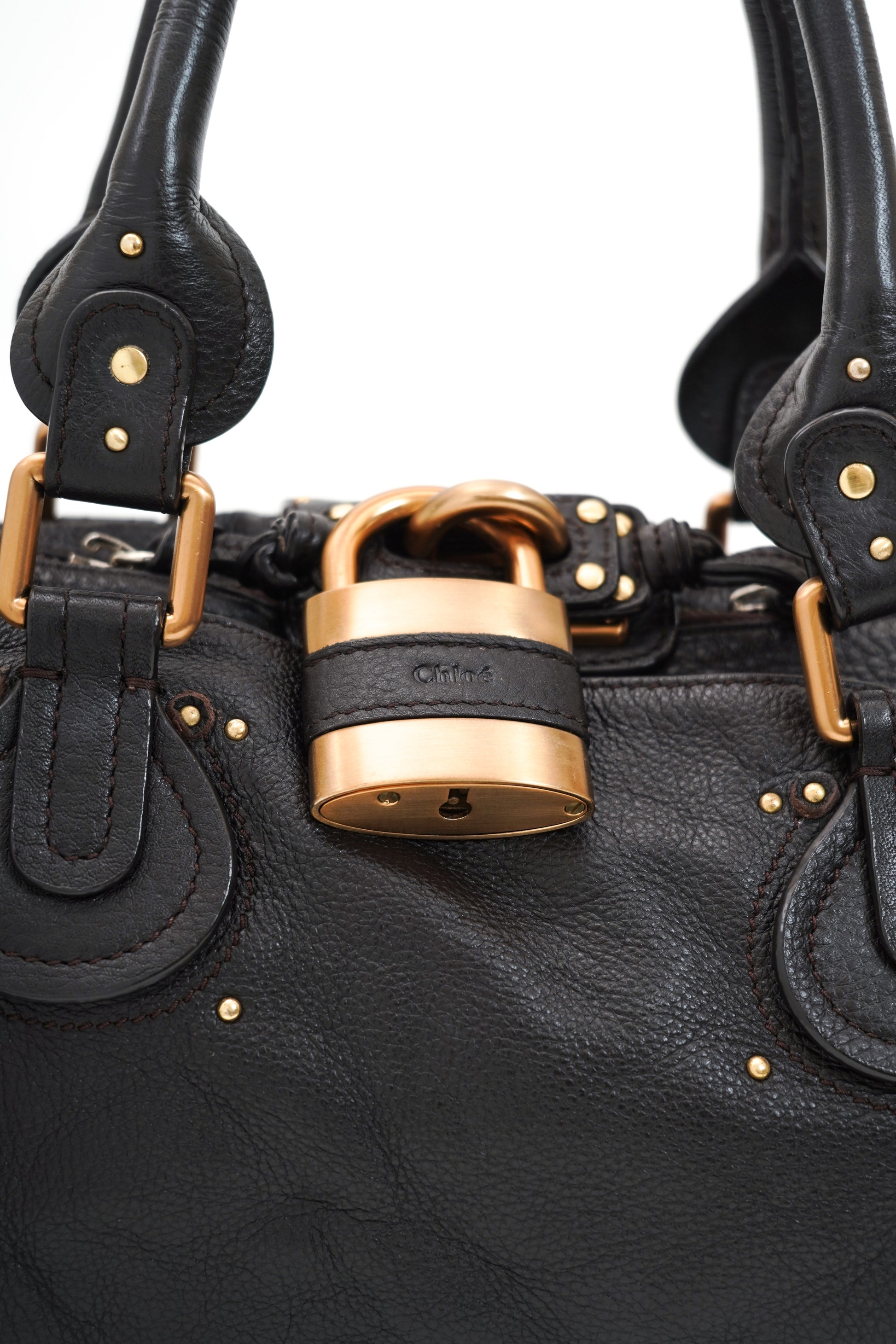 Vintage Chloe black Paddington Bag