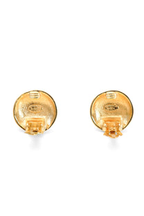 Vintage Chanel 1996 Gold-Plated Clip On Earrings