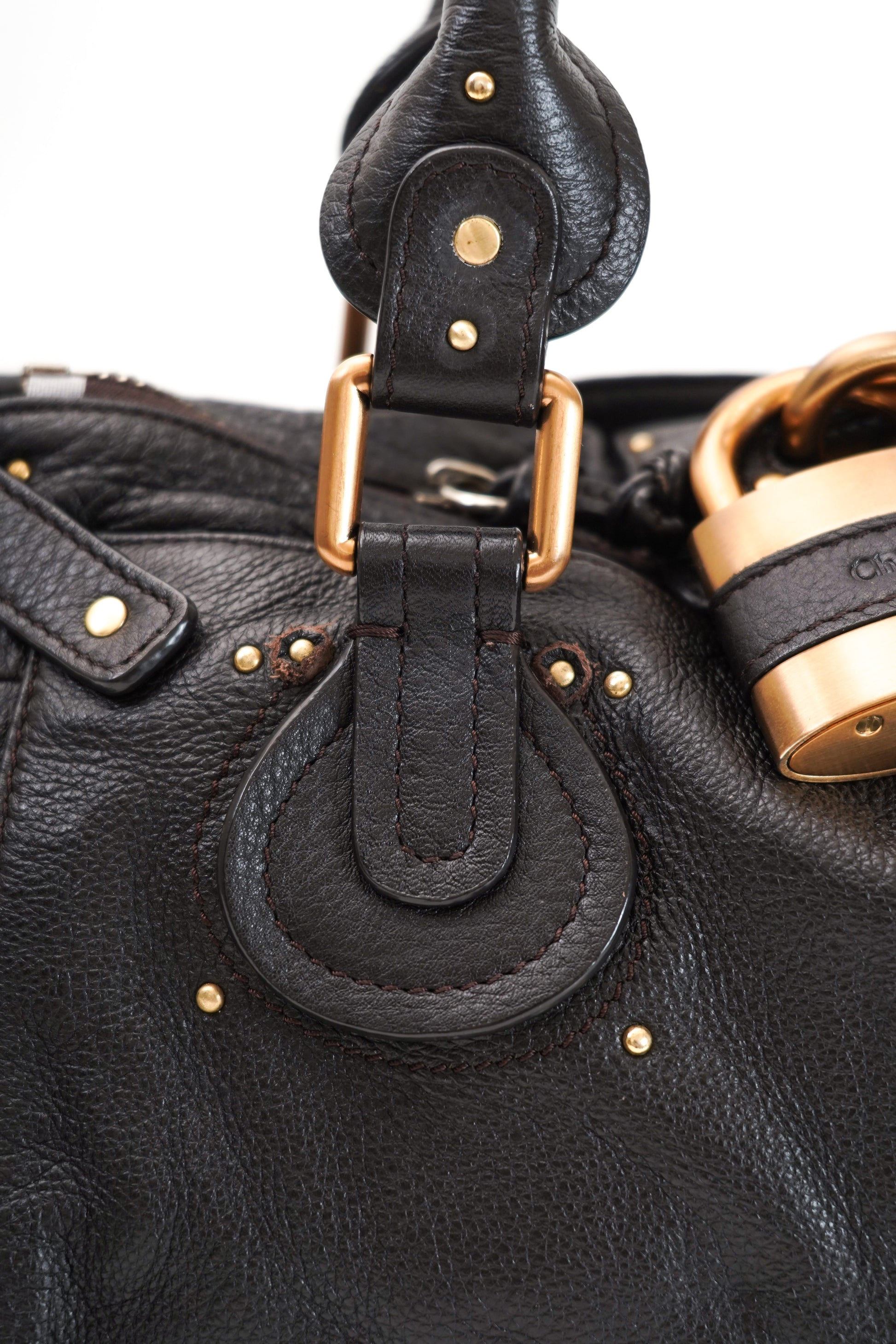 Vintage Chloe black Paddington Bag