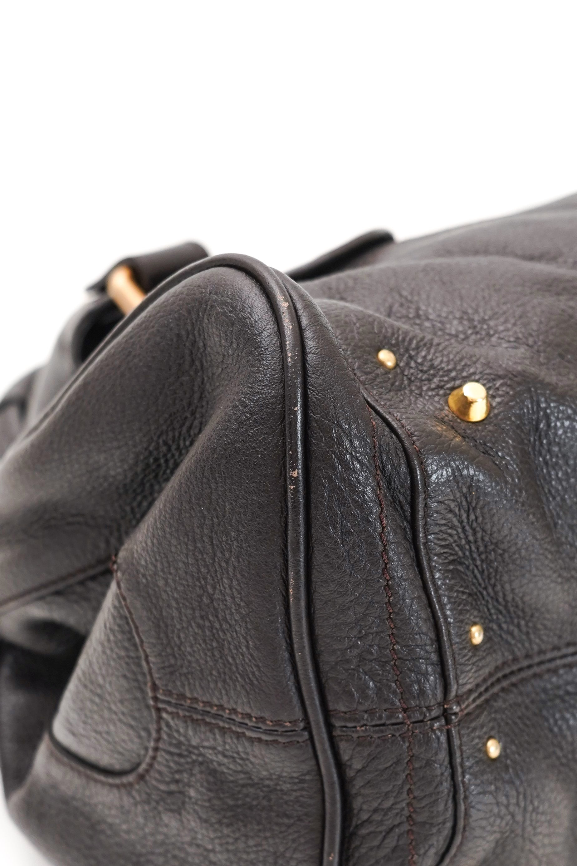 Vintage Chloe black Paddington Bag