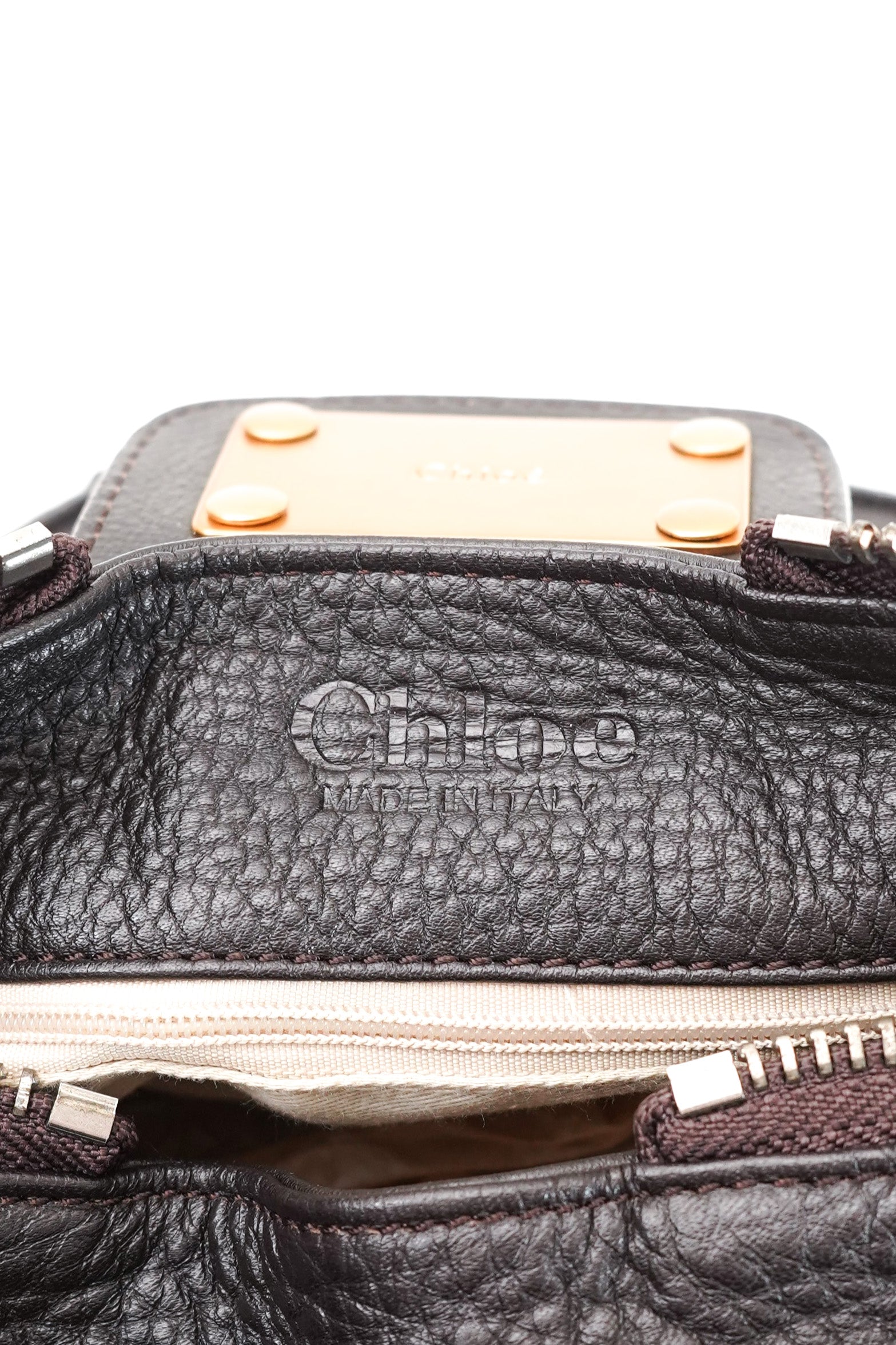 Vintage Chloe black Paddington Bag