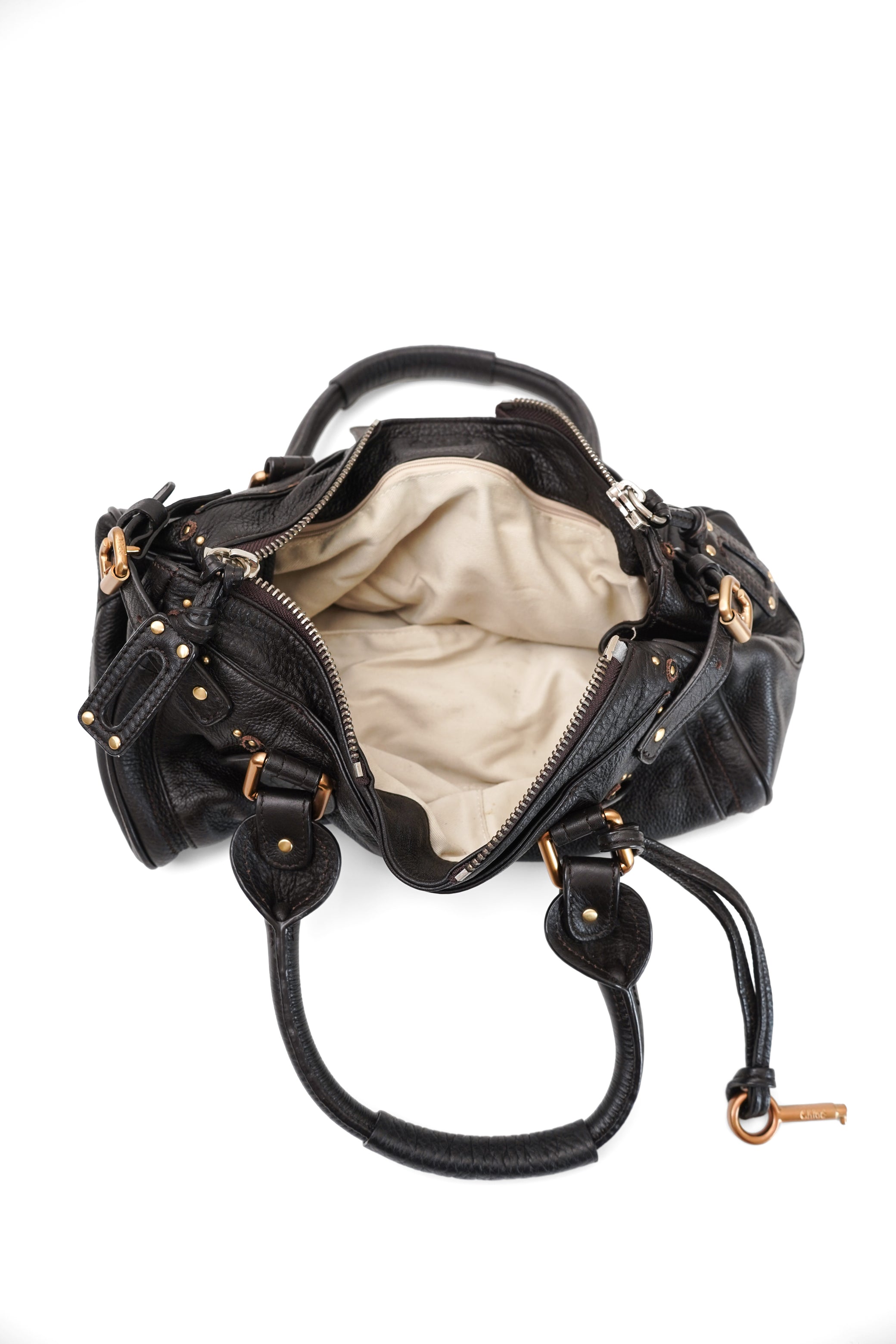 Vintage Chloe black Paddington Bag