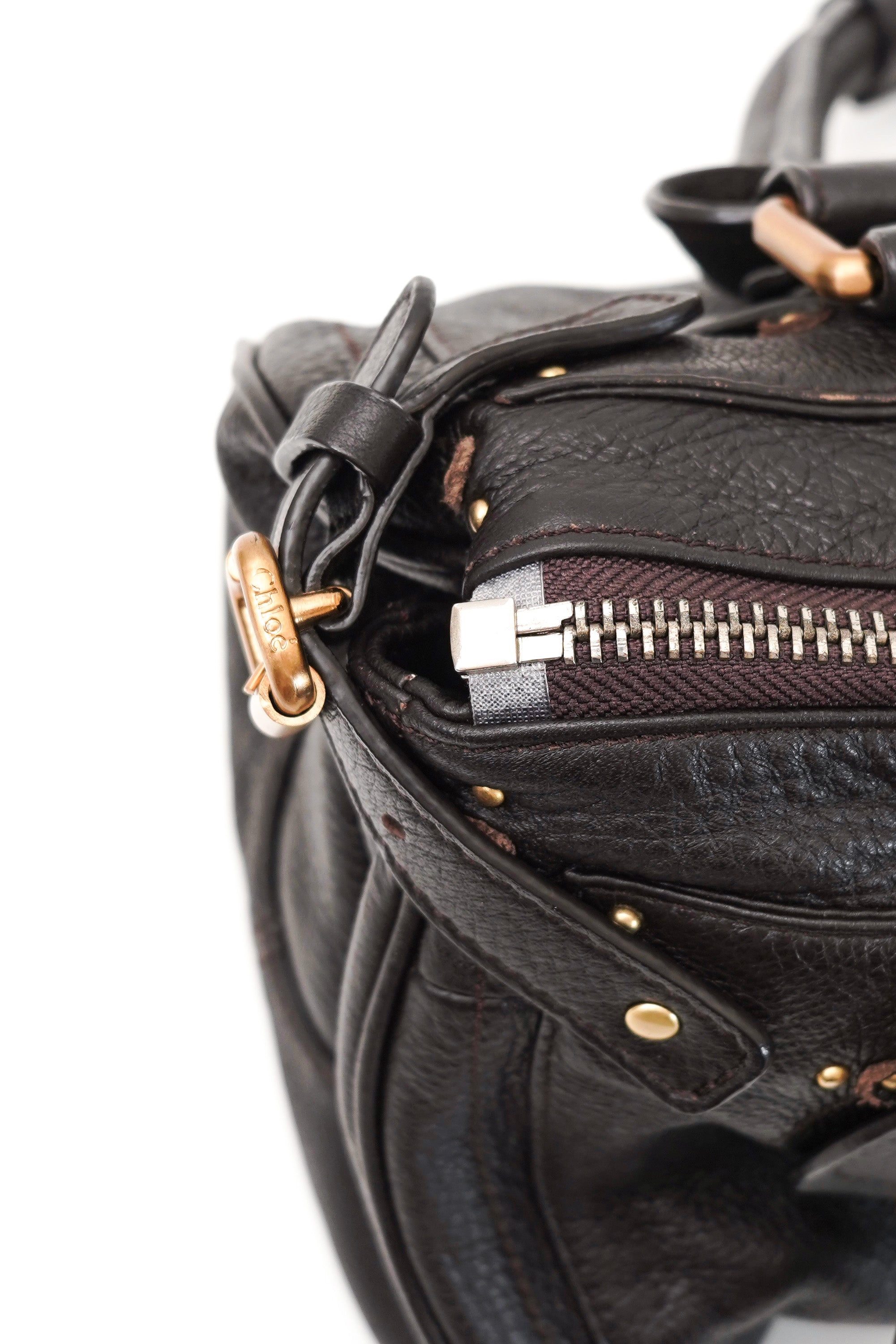 Vintage Chloe black Paddington Bag