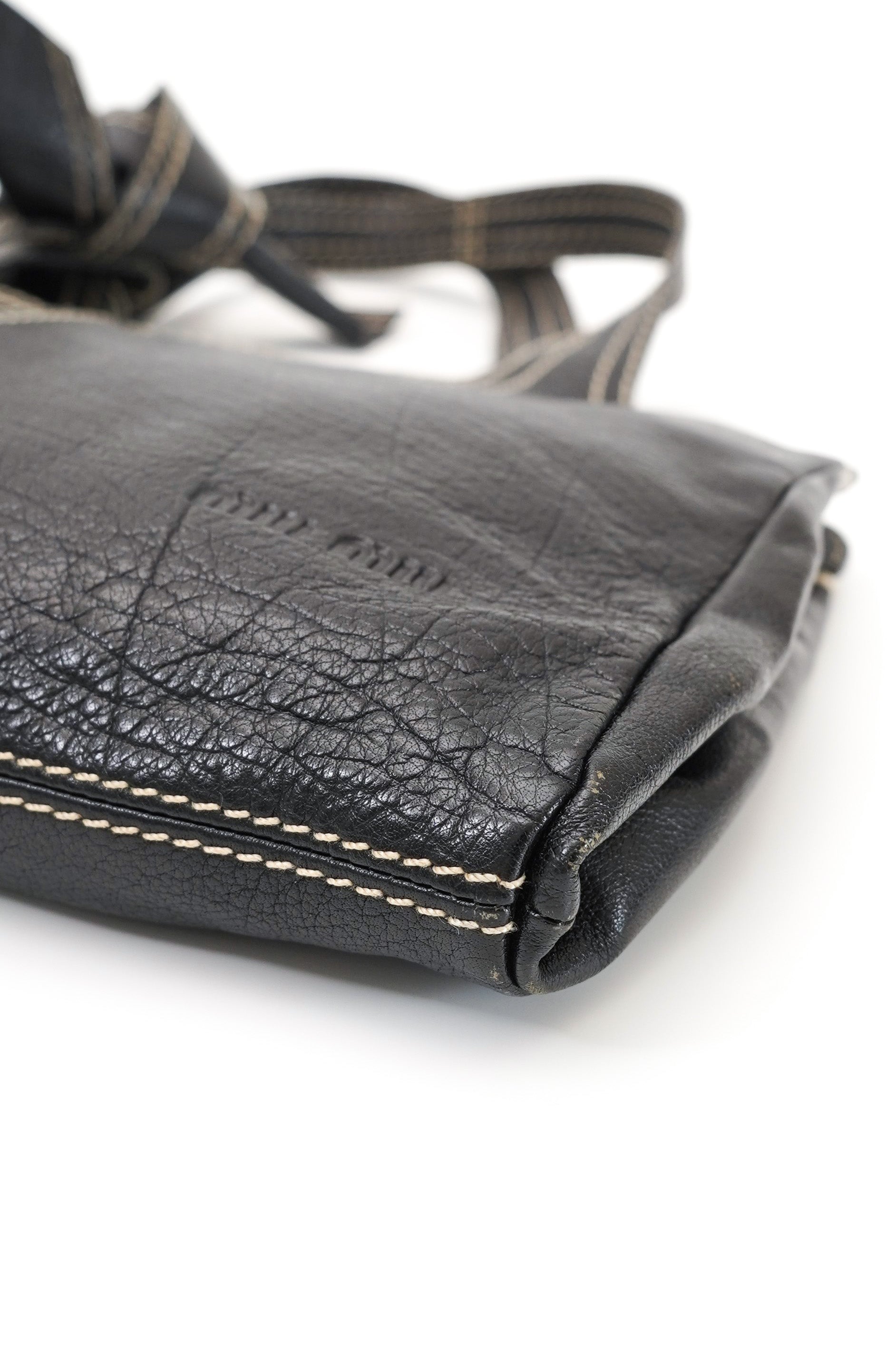 Archive Miu Miu Black Shoulder Bag