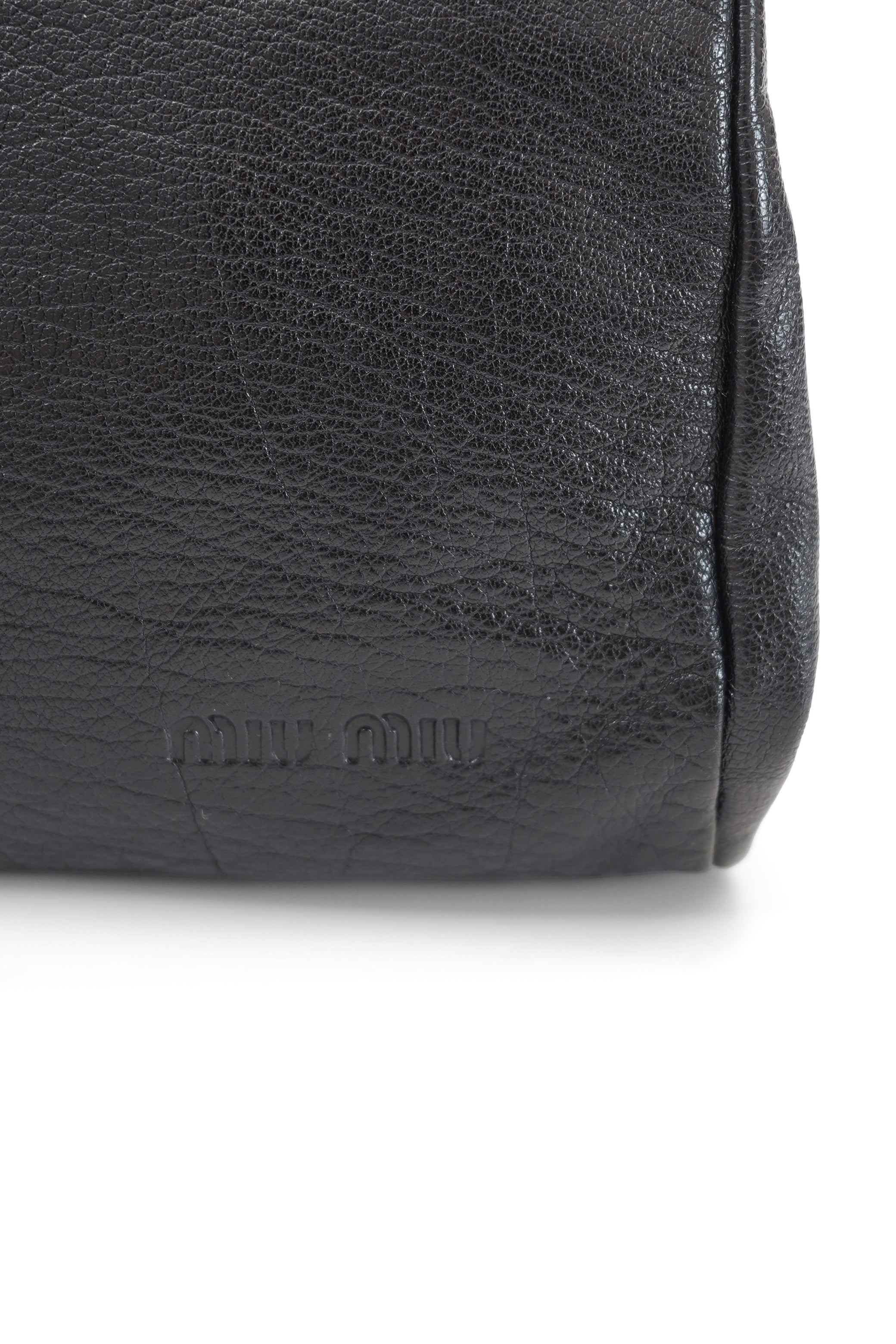 Archive Miu Miu Black Shoulder Bag
