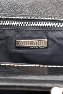 Archive Miu Miu Black Shoulder Bag