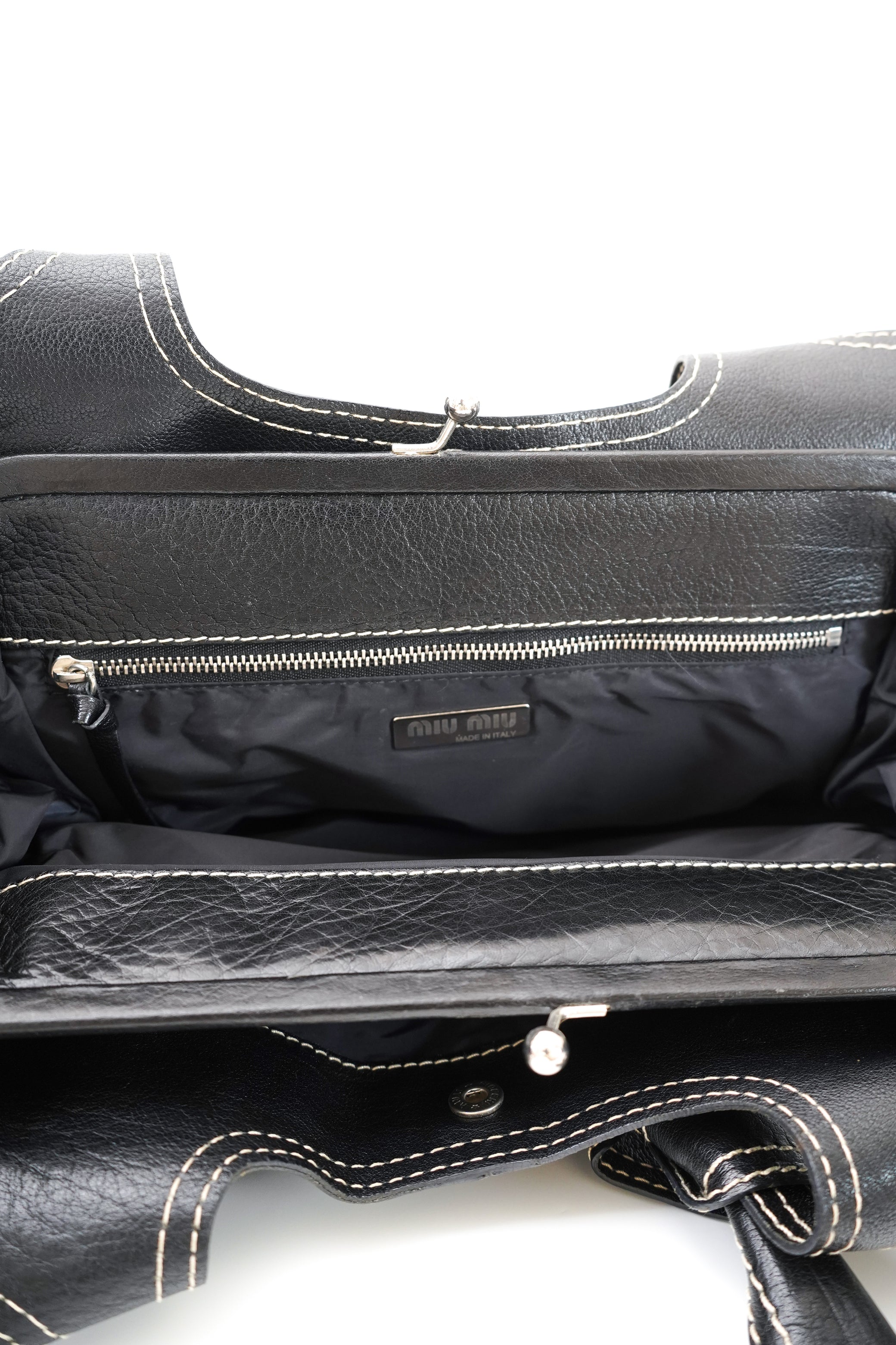 Archive Miu Miu Black Shoulder Bag