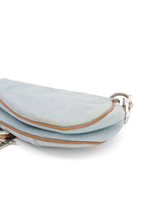 Christian Dior Light Denim Saddle Bag 2001 John Galliano Era