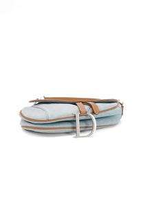 Christian Dior Light Denim Saddle Bag 2001 John Galliano Era