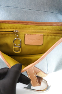 Christian Dior Light Denim Saddle Bag 2001 John Galliano Era