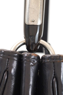 Vintage Yves Saint Laurent Square Mombasa Bag with Horn Strap