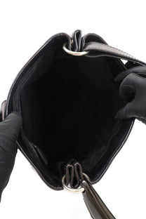 Vintage Yves Saint Laurent Square Mombasa Bag with Horn Strap