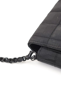 Chanel Black Travel Line East West Shoulder Bag