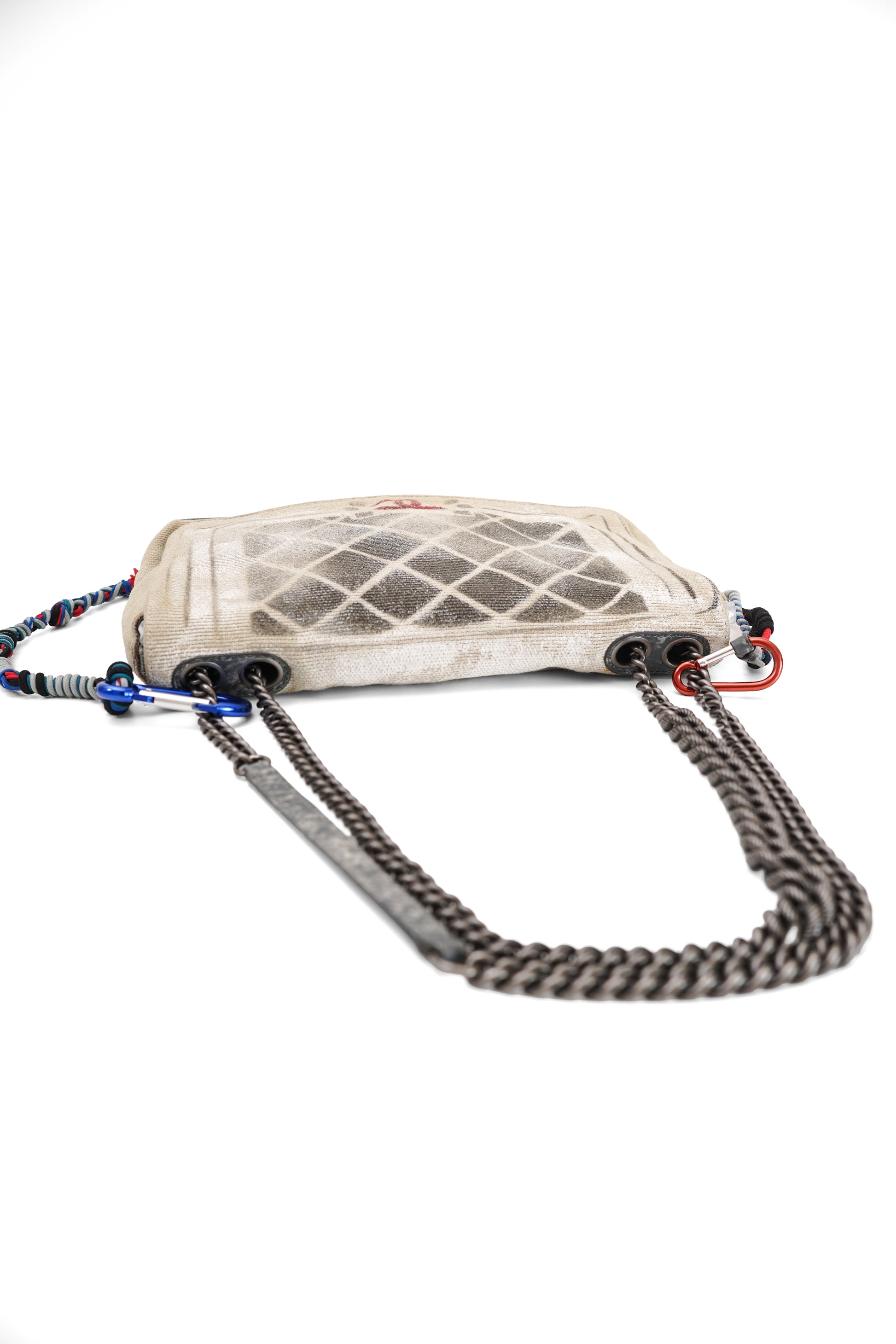 Rare Vintage Chanel Art School Graffiti Boy Bag