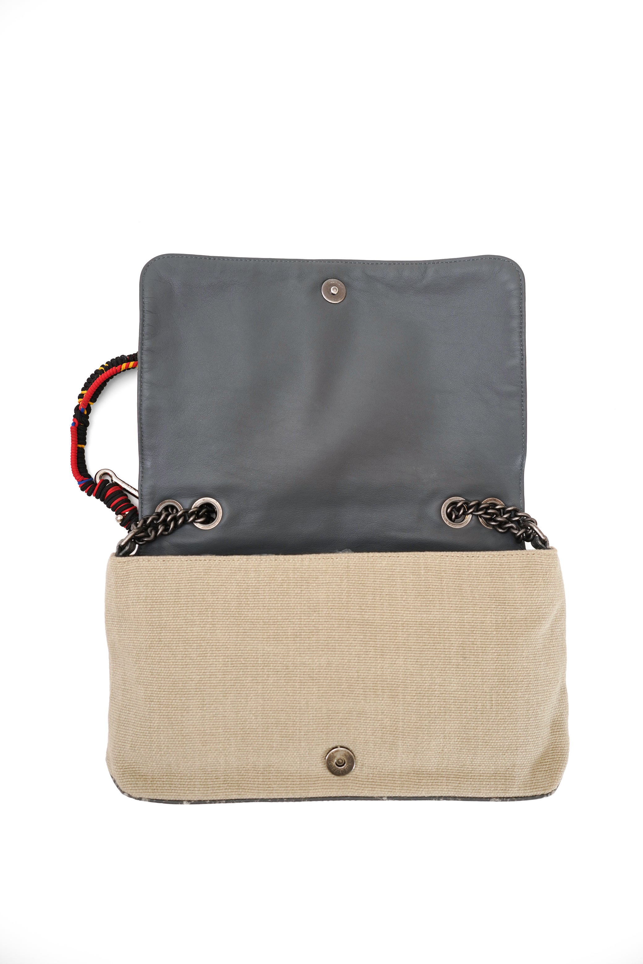 Rare Vintage Chanel Art School Graffiti Boy Bag