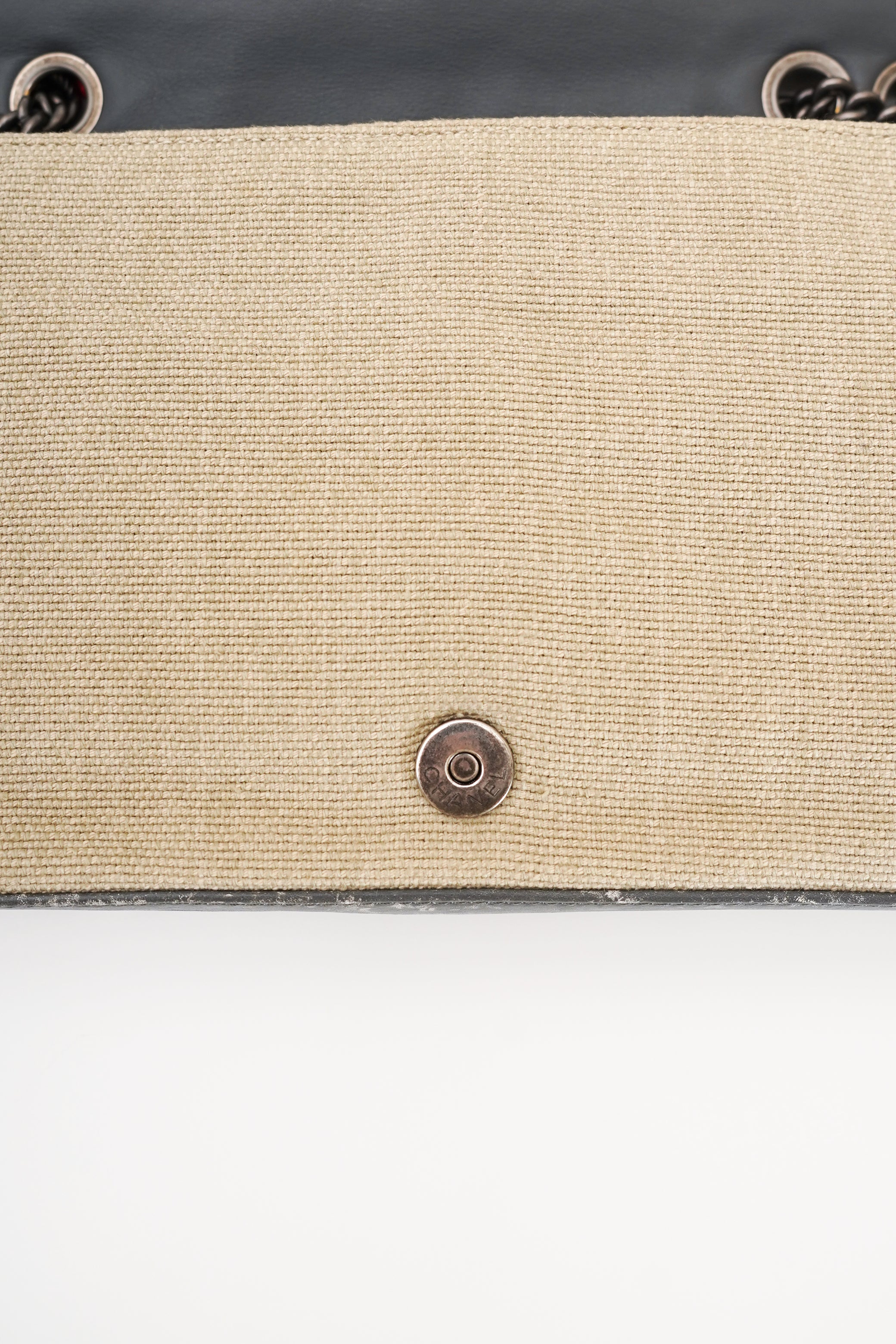 Rare Vintage Chanel Art School Graffiti Boy Bag