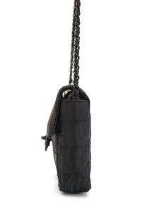 Chanel Black Travel Line East West Shoulder Bag