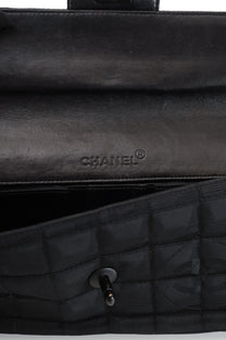 Chanel Black Travel Line East West Shoulder Bag