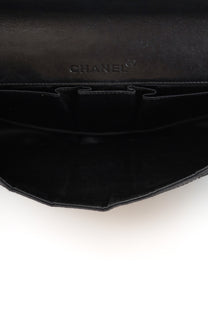 Chanel Black Travel Line East West Shoulder Bag